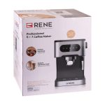 اسپرسوساز رنه REM‑1711 – مدل حرفه‌ای با پمپ ۲۰ بار و کنترل لمسی - تصویر 6