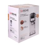 اسپرسوساز رنه REM‑1712 – پمپ ۲۰ بار با نمایشگر لمسی و نگهدارنده فنجان - تصویر 10