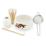 ست دم‌آوری ماچا  |  تجربه‌ی نوشیدن چای ماچا به سبک اصیل ژاپنی - تصویر 2