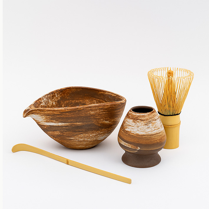 ست ماچا 28 ست دمآوری ماچا - تجربهی نوشیدن چای ماچا به سبک اصیل ژاپنی - تصویر 1