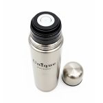 فلاسک ۱ لیتری یونیک با کیف چرمی – دوجداره استیل با دوام، مخصوص سفر و کوهنوردی - تصویر 5